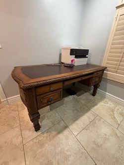 Ashely Solid Wood Desk