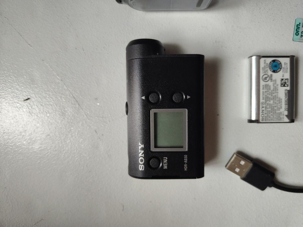 Sony HDR AS50 BT/Wifi Action Cam With Steady Shot.