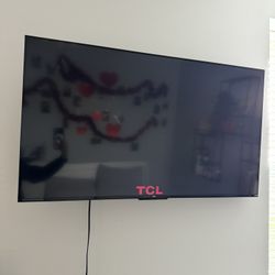 50 Inch TCL Roku Smart TV 