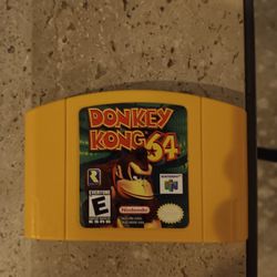 Donkey Kong 64 Yellow 