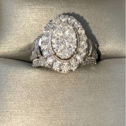 2 C.T Diamond 10k Gold Antique /Vintage Ring