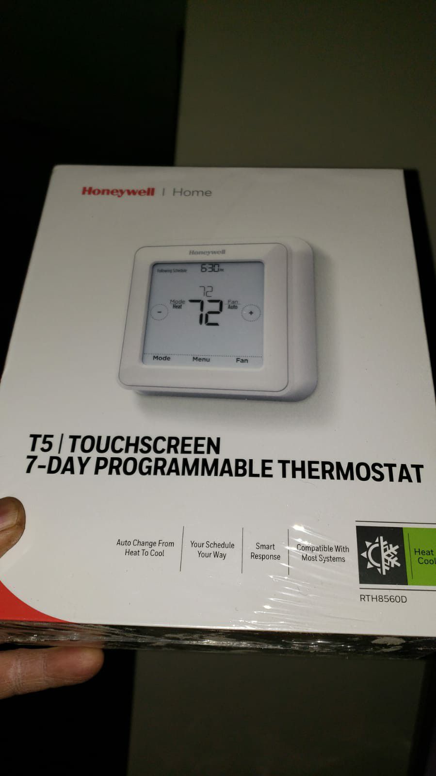 Honeywell 7 day programmable thermostat