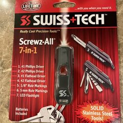 Swiss Tech 7-in-1 Multitool - New