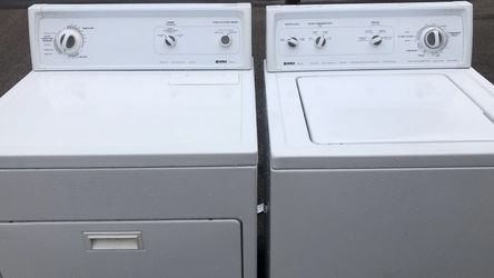 Kenmore washer dryer set