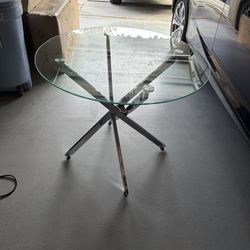 Gorgeous Glass Top Table