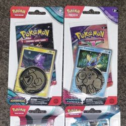 4 Factory Sealed Packs Of Pokemon Cards!