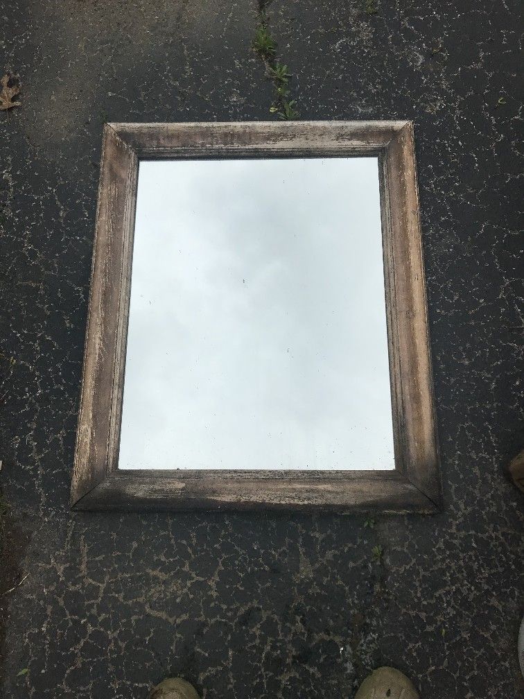 Wood Mirror