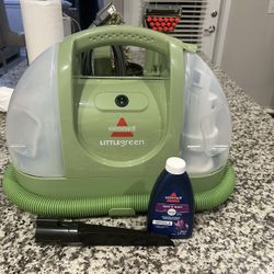 Bissel Little Green Machine Vacuum Cleaner With Brush