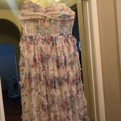 Beautiful Strapless Long Dress
