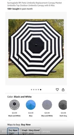 Sunnyglade 9ft Patio Umbrella Replacement
