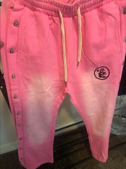 PINK HELLSTAR SWEATS (LARGE LAST ONE )