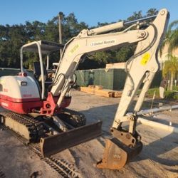 Takeuchi TB240 Mini Excavator 