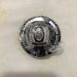 Fresno State Bulldogs 2013 Mountain West Football Championship Ring Open Box New 