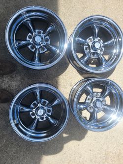 Used 5 spoke mags 15x127