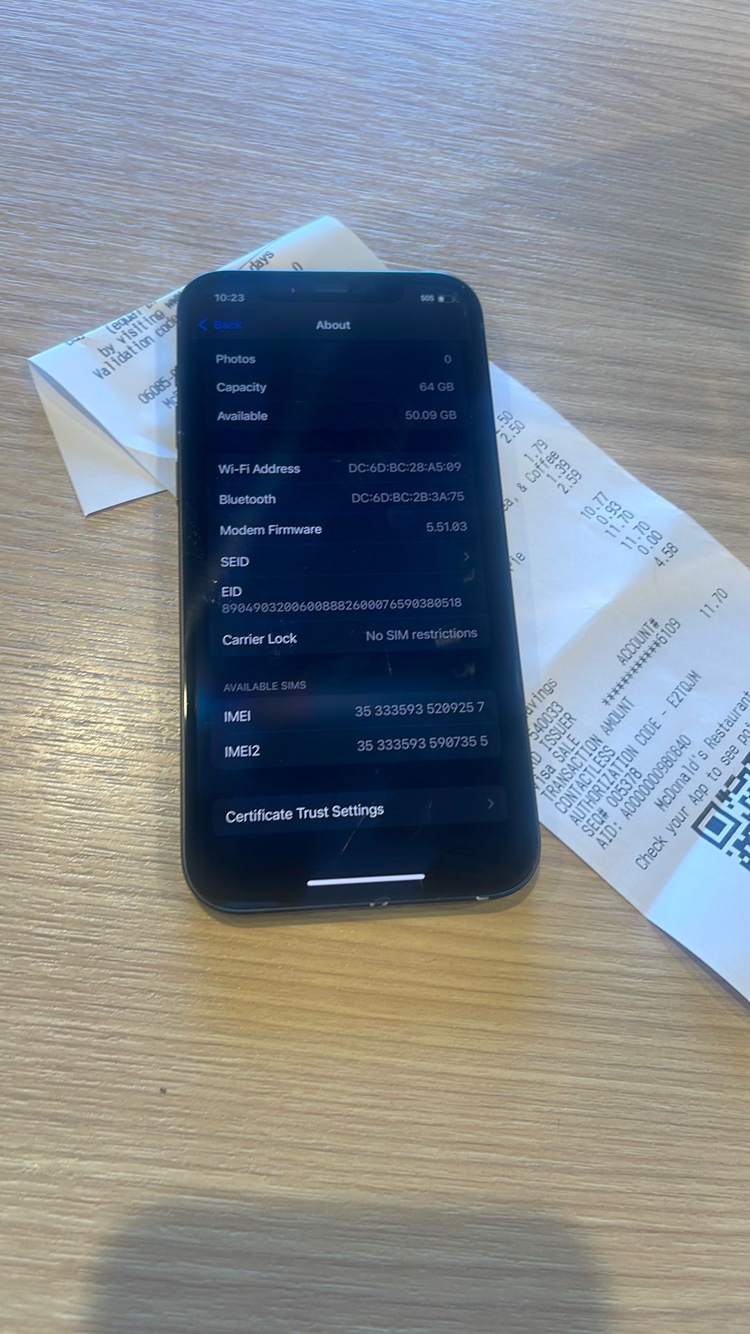 iPhone 12 128gb( Unlocked , No iCloud Lock , Any Carrier)