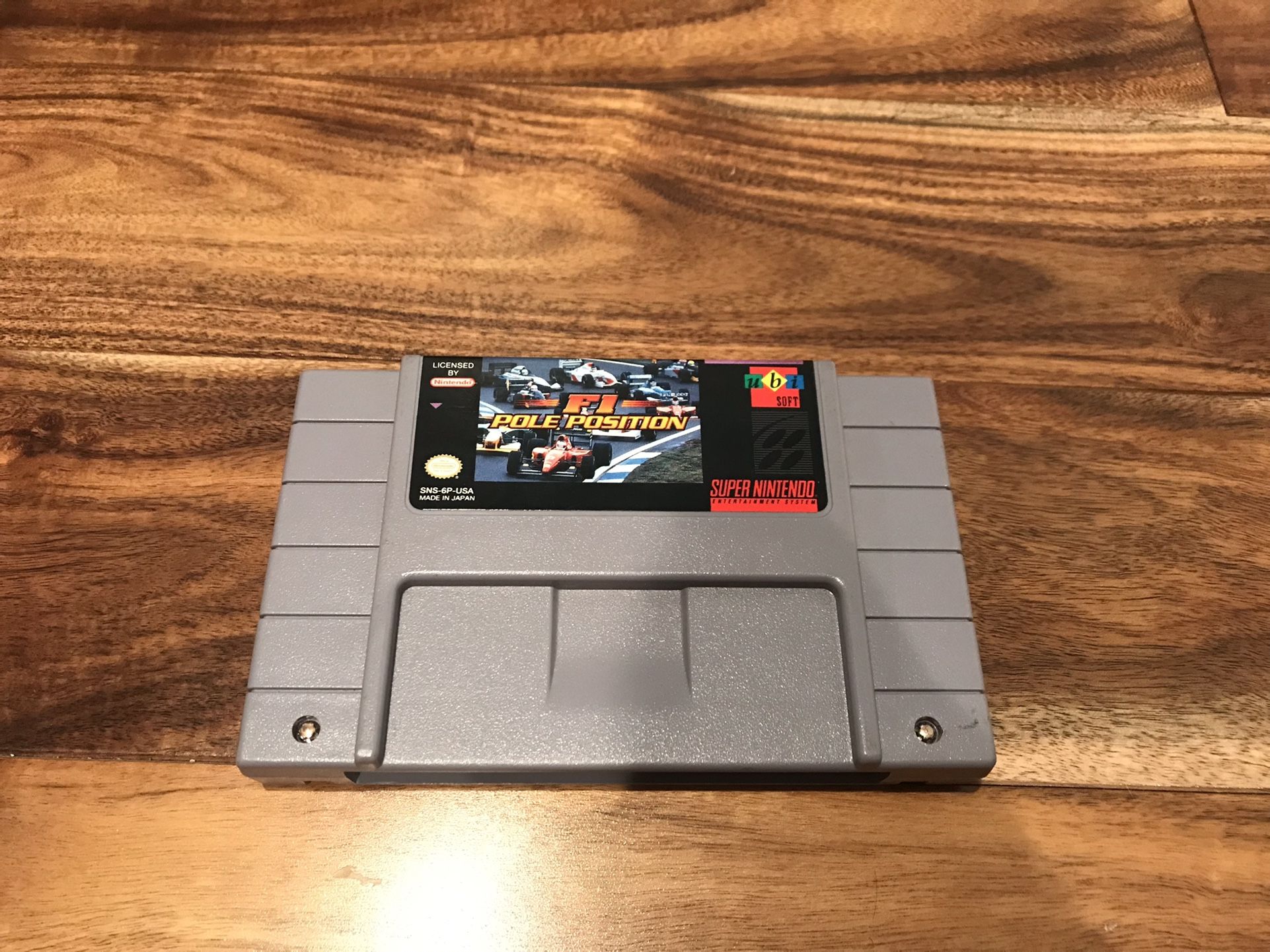 F1 Pole Position for the Super Nintendo