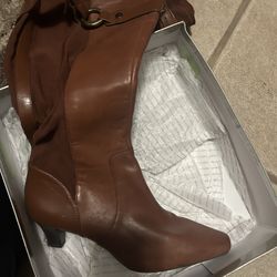 Anne Klein Leather Boots 