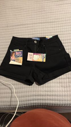 Black Denim Jean Shorts with Tags