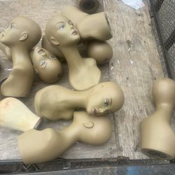 Wig Head Mannequins 