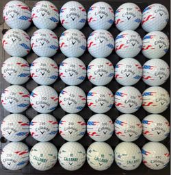 Golf balls Callaway edition special