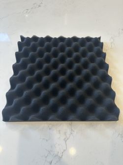 Black Acoustic Foam Panels