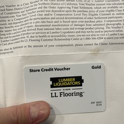 Lumber Liquidators Credit