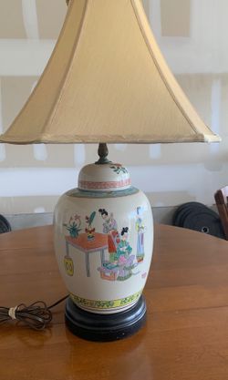 Chinese Ginger Jar Lamp