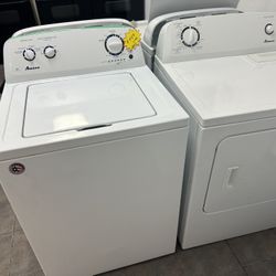 Amana Washer And Electric Dryer Set 