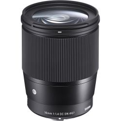 Sigma 16mm F1.4 Sony E mount