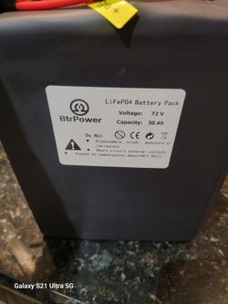 LiFePO4 Battery  ebike