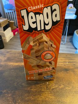 Classic Jenga Hasbro Board Game
