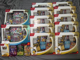 Pokemon 30th Celebration Sealed - Posters, Mini Tins, Sylveon ex Boxes