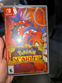 Pokemon Scarlet Nintendo switch