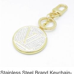 Stainless Steel Bling Bling Keychain 🤩