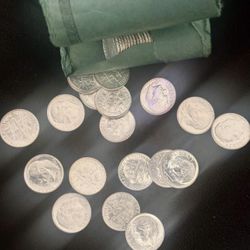 Roll Of Silver Dimes