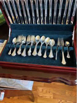 Silver plated flatware