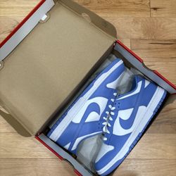 Nike Dunk Low Polar Blue Sz 10, 13