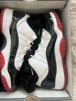Air Jordan 11 Low Red Black White 
