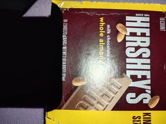 Hershey's whole almonds king size