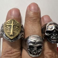 3 Men Rings 