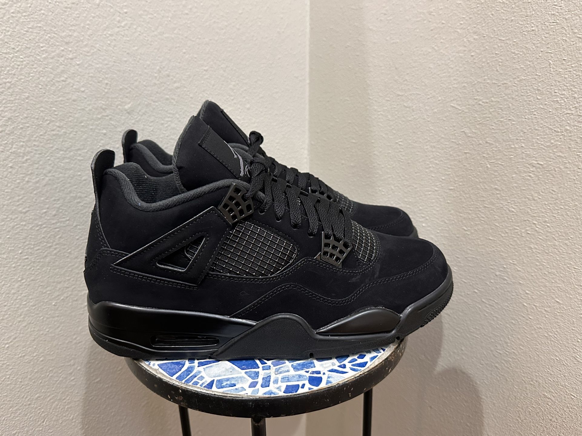 Nike Air Jordan 4 Black Cat Size 10