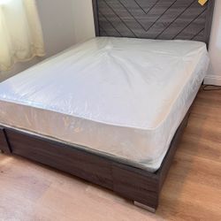 Cama Queen Size Nueva En Su Caja