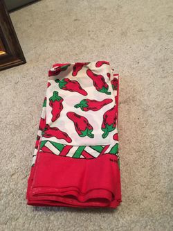 5 Never Used Cute Chili Pepper Napkins
