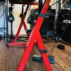 Heavy-Duty Z-Style adjustable Keyboard Or DJ Stand