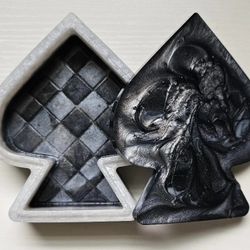 Spade Trinket Holder Homemade 