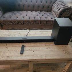 TCL ALTO 7 +2.1 CHANNEL HOME THEATER SOUND  BAR WITH WIRELESS SUBWOOFER TS7010 