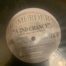 C-Murder - 2nd Chance “Life or Death” 12 Inch Vinyl Record!