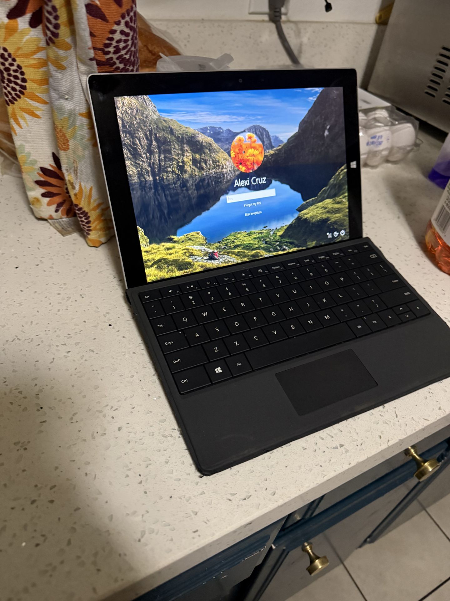 Microsoft surface can’t sign in to it