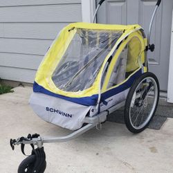 Schwinn  Two Seat Bike Trailer 