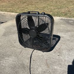 Three Black Lasko 20” Box Fans – Works Great